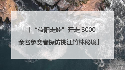 “益阳走娃”开走 3000余名参赛者探访桃江竹林秘境