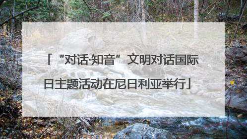“对话·知音”文明对话国际日主题活动在尼日利亚举行