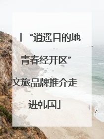 “逍遥目的地 青春经开区”文旅品牌推介走进韩国