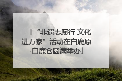 “非遗志愿行 文化进万家”活动在白鹿原·白鹿仓圆满举办