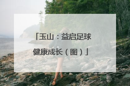 玉山：益启足球 健康成长（图）