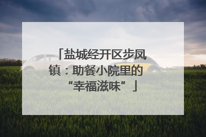 盐城经开区步凤镇：助餐小院里的“幸福滋味”