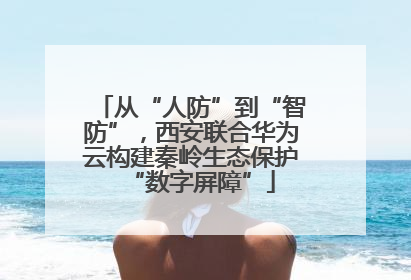 从“人防”到“智防”，西安联合华为云构建秦岭生态保护“数字屏障”
