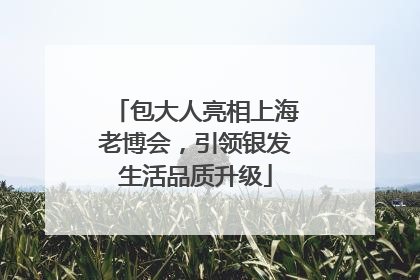 包大人亮相上海老博会，引领银发生活品质升级