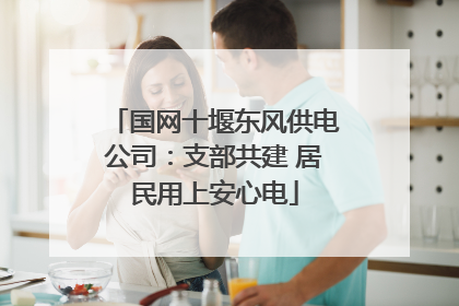 国网十堰东风供电公司：支部共建 居民用上安心电