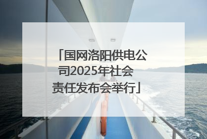 国网洛阳供电公司2025年社会责任发布会举行
