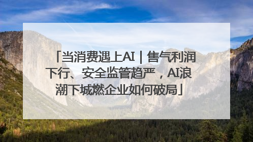 当消费遇上AI｜售气利润下行、安全监管趋严，AI浪潮下城燃企业如何破局