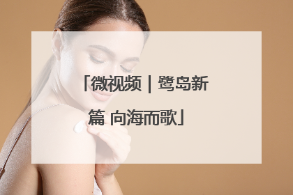 微视频｜鹭岛新篇 向海而歌