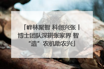 峰林聚智 科创兴张丨博士团队深耕张家界 智“造”农机助农兴