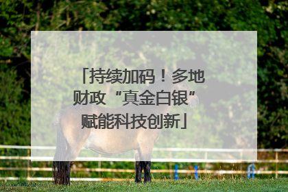 持续加码！多地财政“真金白银”赋能科技创新