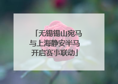 无锡锡山宛马与上海静安半马开启赛事联动