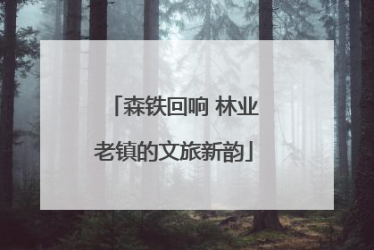 森铁回响 林业老镇的文旅新韵