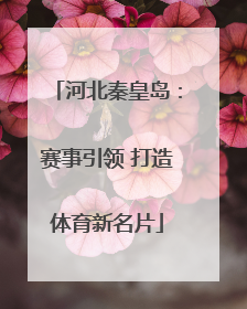 河北秦皇岛：赛事引领 打造体育新名片