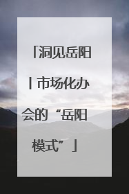 洞见岳阳丨市场化办会的“岳阳模式”