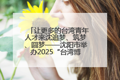 让更多的台湾青年人才来沈追梦、筑梦、圆梦——沈阳市举办2025“台湾博士沈阳行”活动