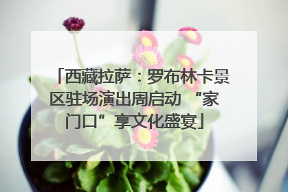 西藏拉萨：罗布林卡景区驻场演出周启动 “家门口”享文化盛宴