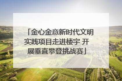 金心金意新时代文明实践项目走进楼宇 开展垂直攀登挑战赛