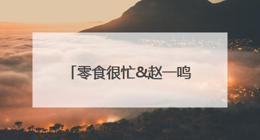 零食很忙&赵一鸣零食用“效率壁垒”重写零售行业规则