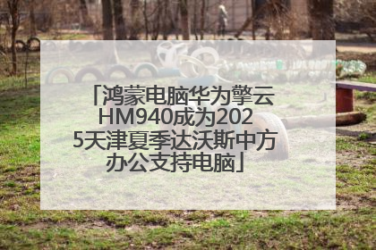 鸿蒙电脑华为擎云 HM940成为2025天津夏季达沃斯中方办公支持电脑